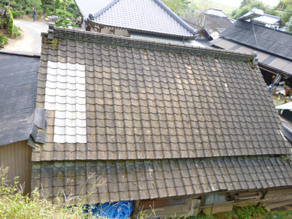 屋根補修後